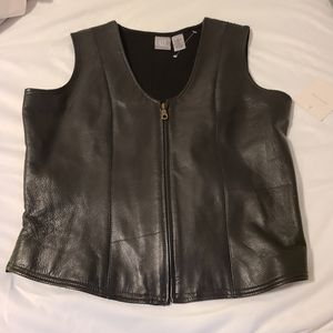 Leather Vest